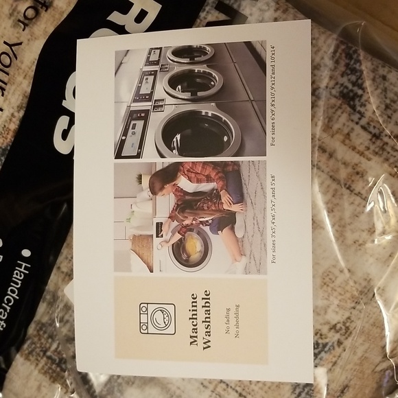 6x9 Ruggable washable rug NWT - Picture 7 of 8